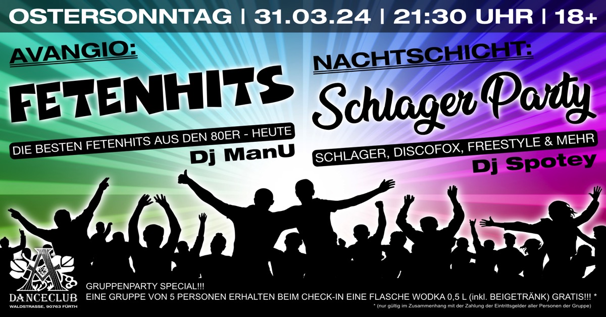 OSTERSONNTAG - Fetenhits - Schlager Party