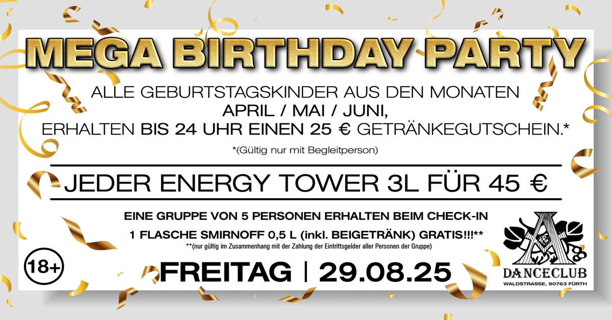 Mega Birthday Party