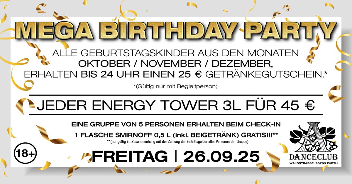 Mega Birthday