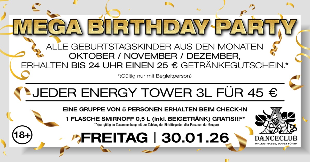 Mega Birthday Party